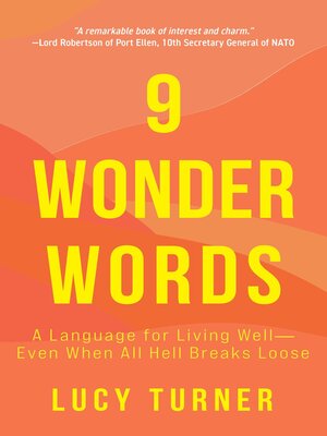 cover image of 9 Wonder Words